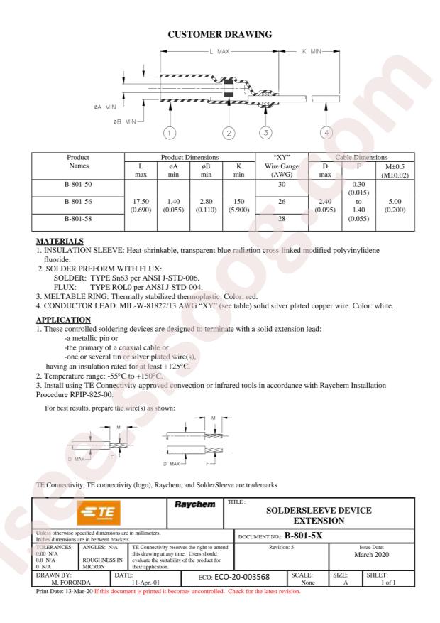 TE Connectivity B-801-50