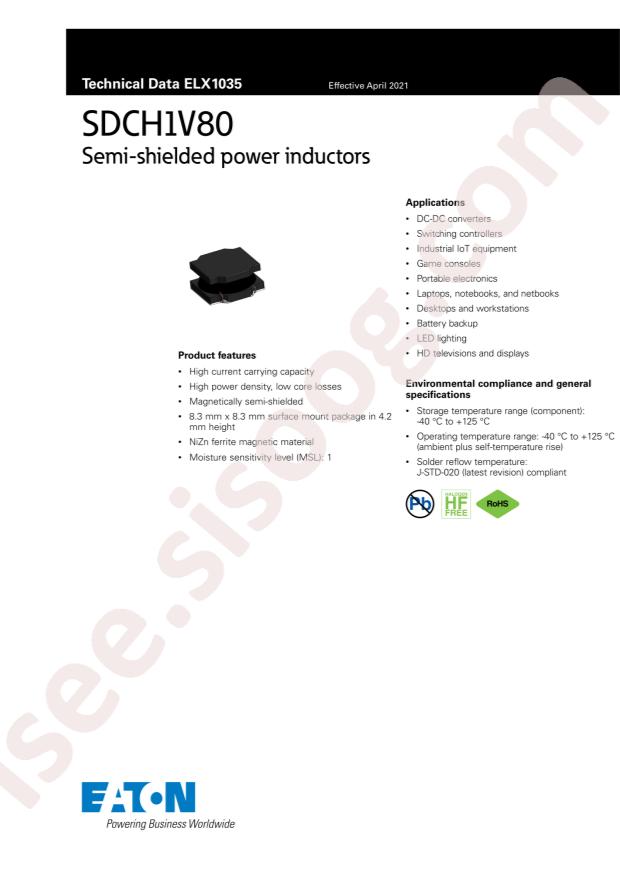 EATON SDCH1V8040-6R8M-R
