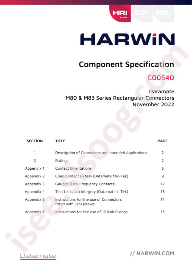 Harwin M80-7820342