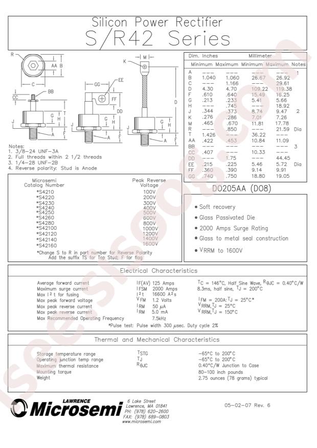 MICROCHIP R4240TS
