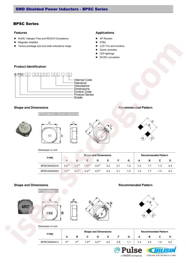 PULSE BPSC00030320100TLD