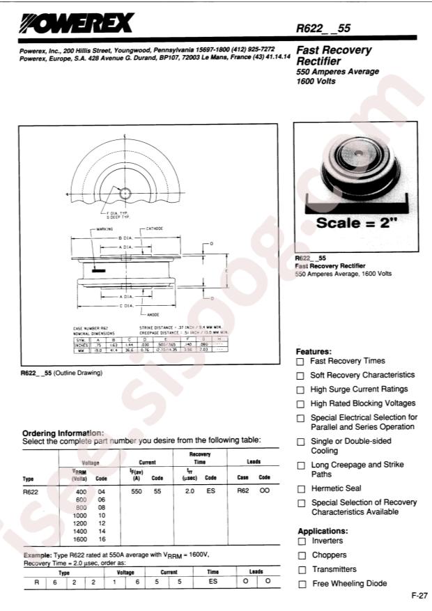 Powerex Inc. R6221255ESOO