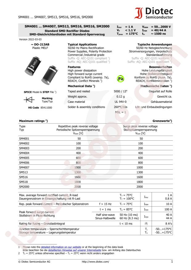 DIOTEC SM2000-CT