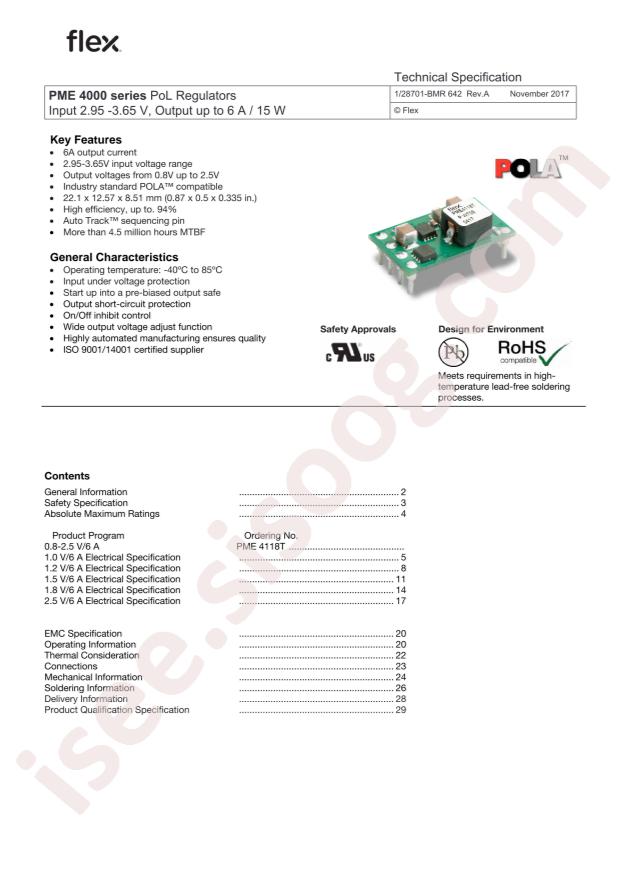 Flex Power Modules PME4118TP