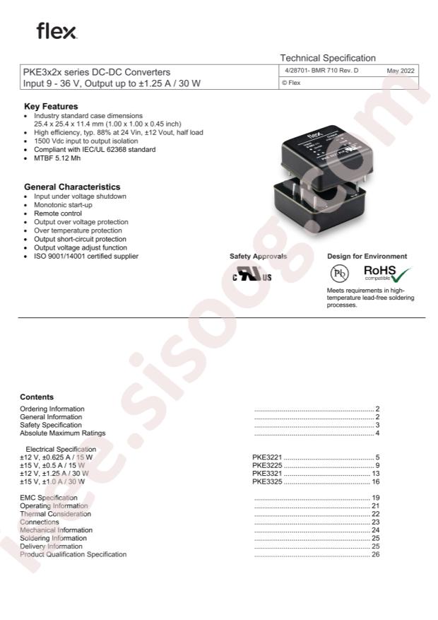 Flex Power Modules PKE3225PI