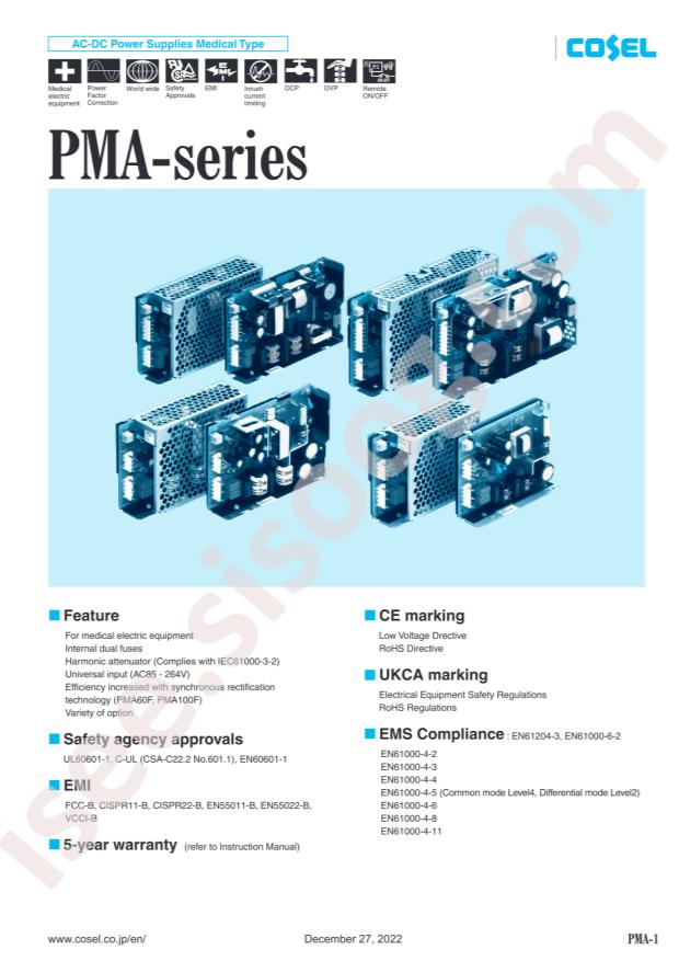 Cosel PMA100F-3R3-J1