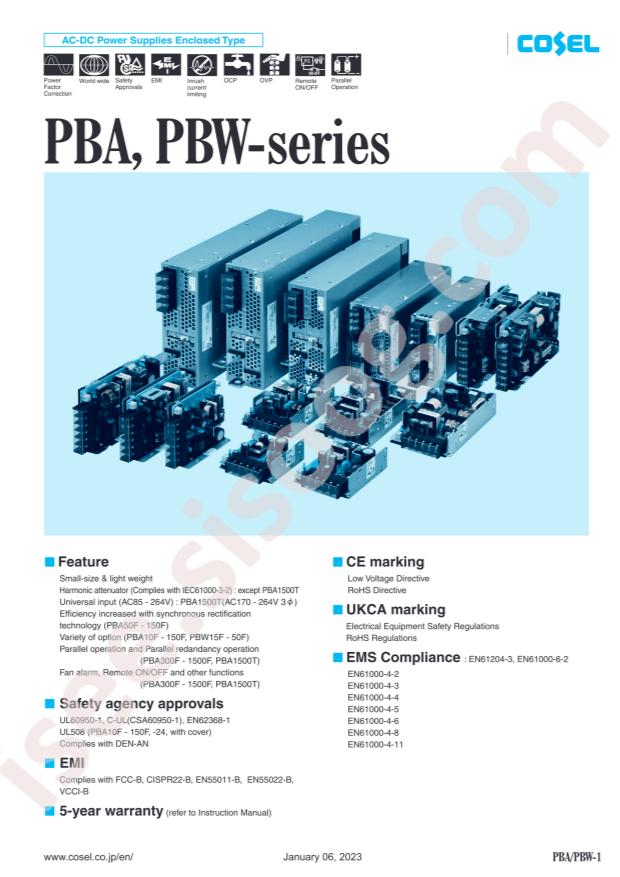Cosel PBA75F-48-CN1