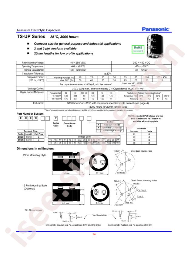 PANASONIC ECO-S2HP151EA