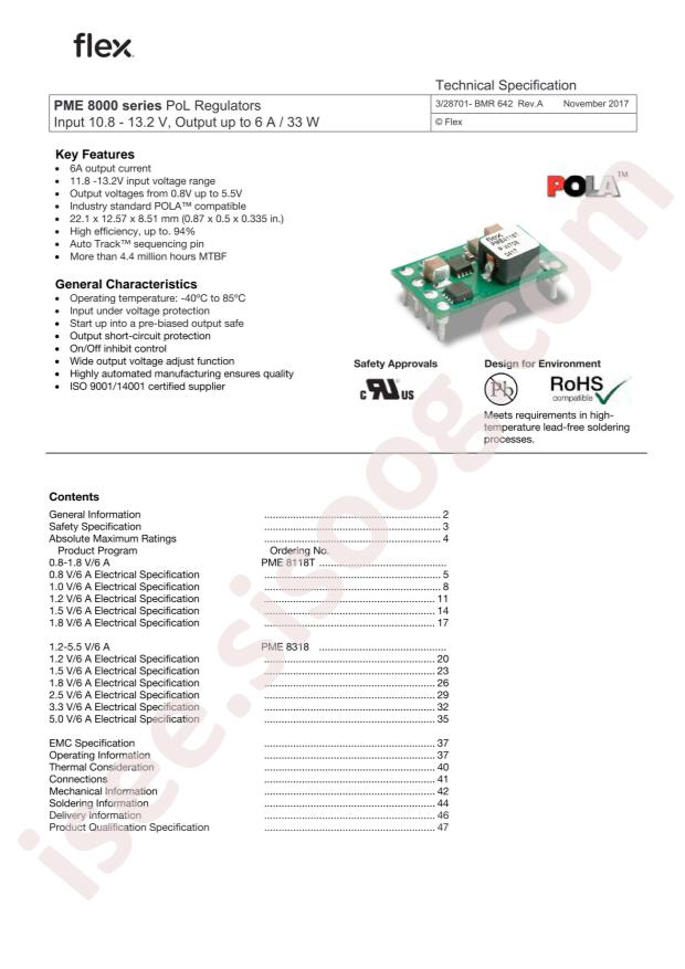 Flex Power Modules PME8318LSR/B
