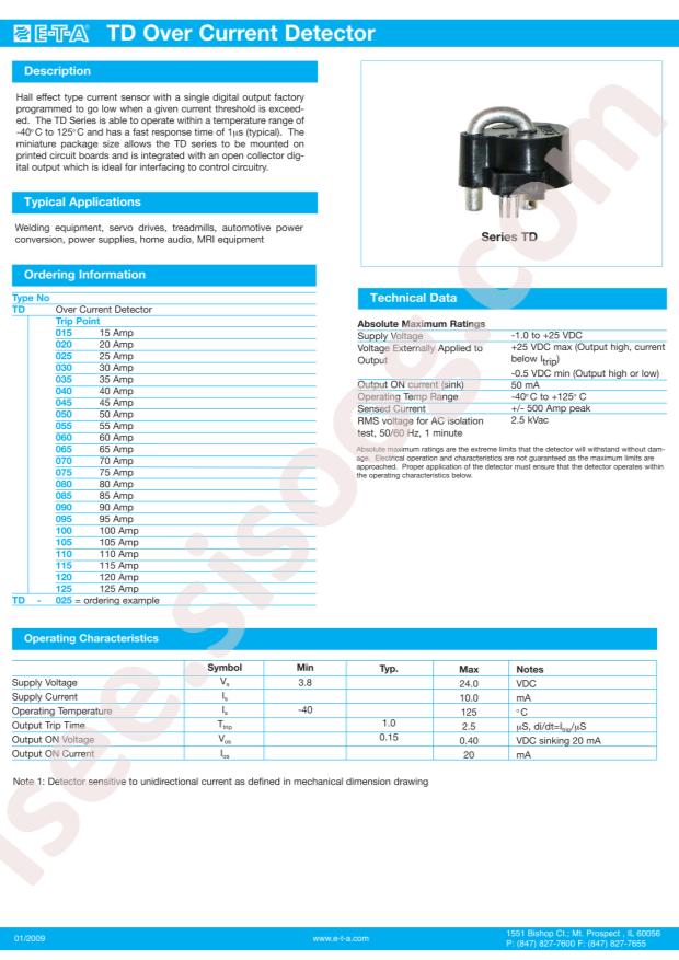 E-T-A TD-120