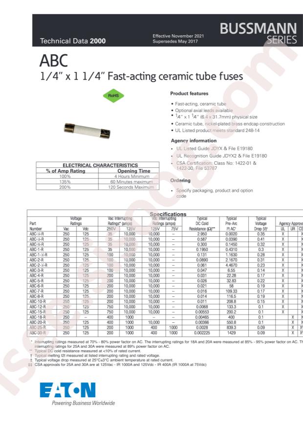 EATON ABC-18-R