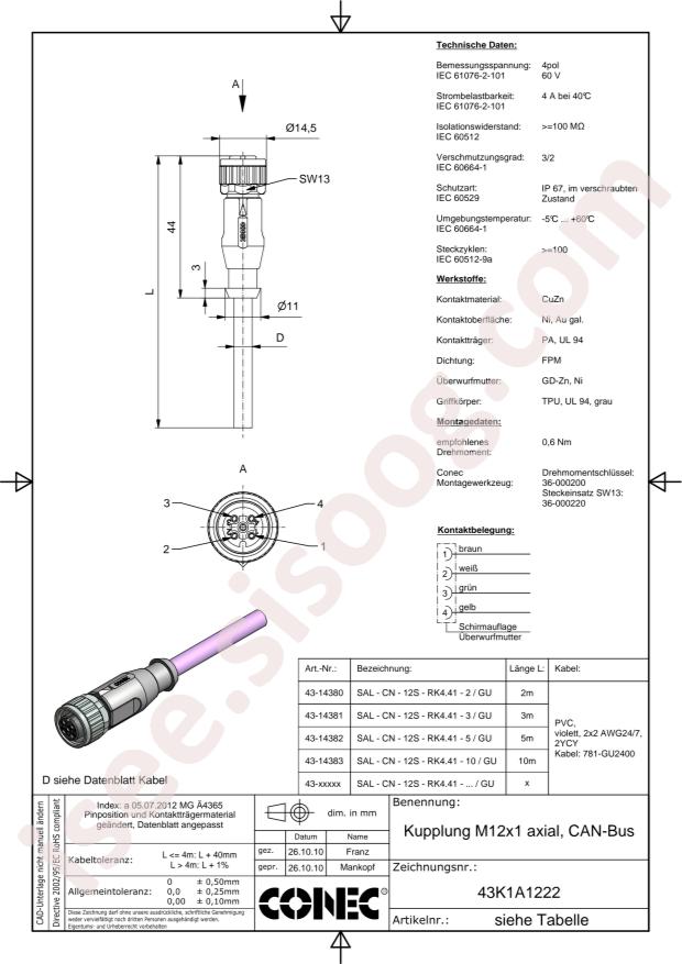 Conec 43-14381
