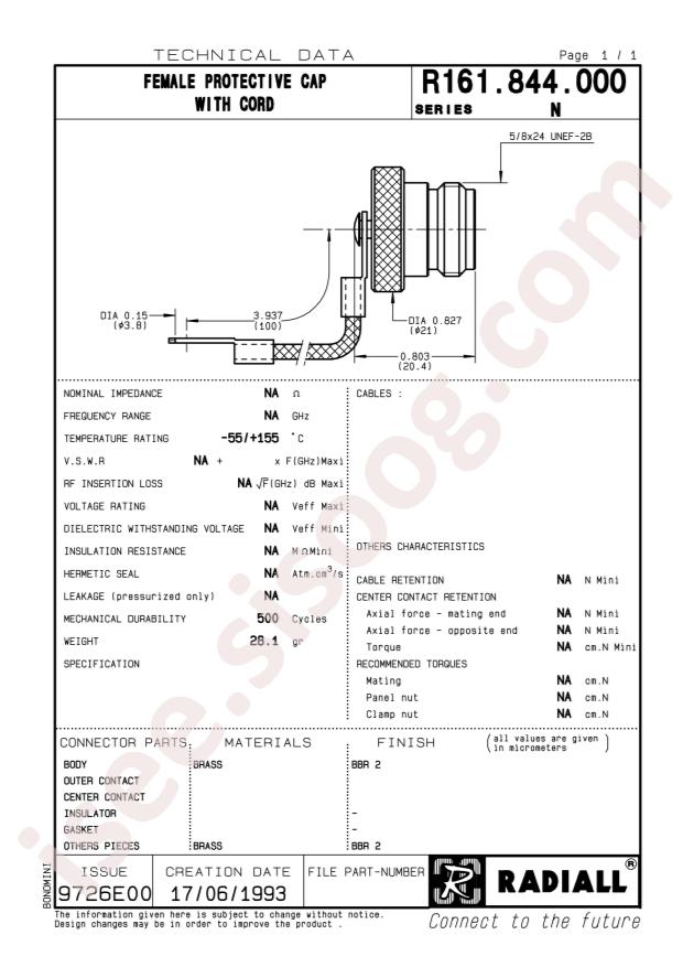 Radiall R161844000W