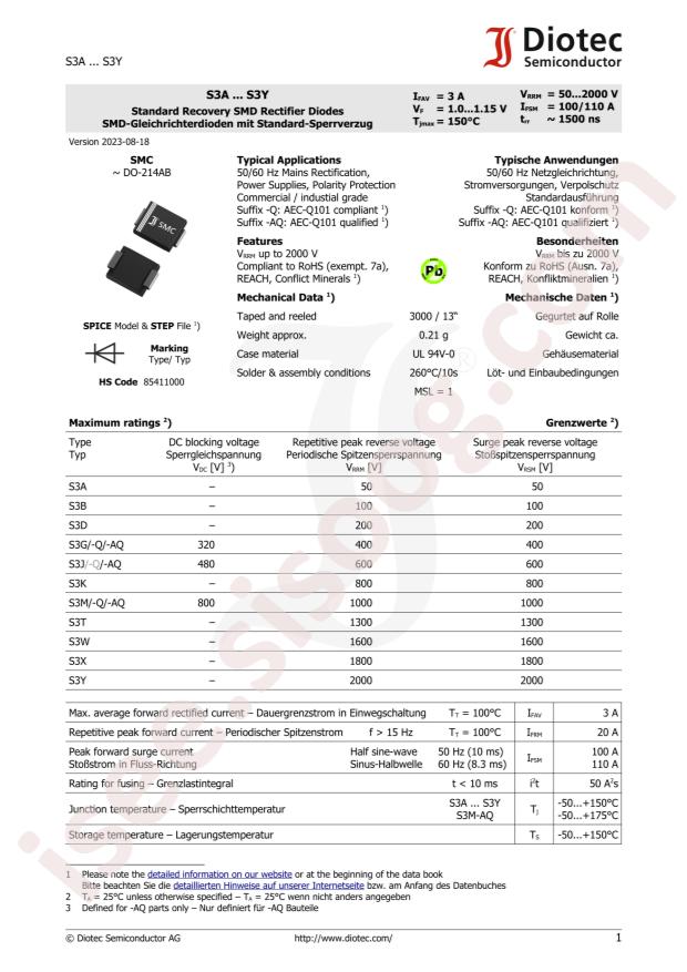 DIOTEC S3M-AQ-CT