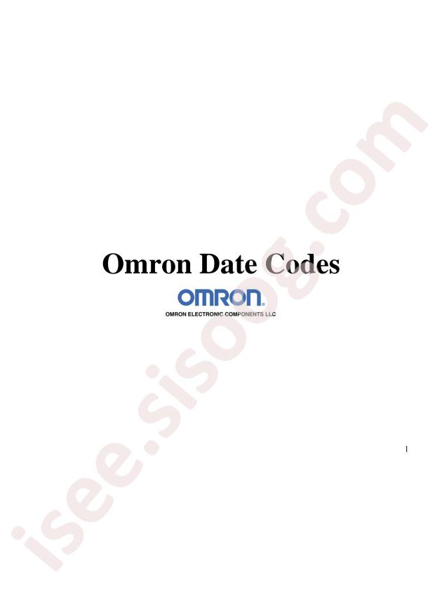OMRON V-16G-1C4-K(R)