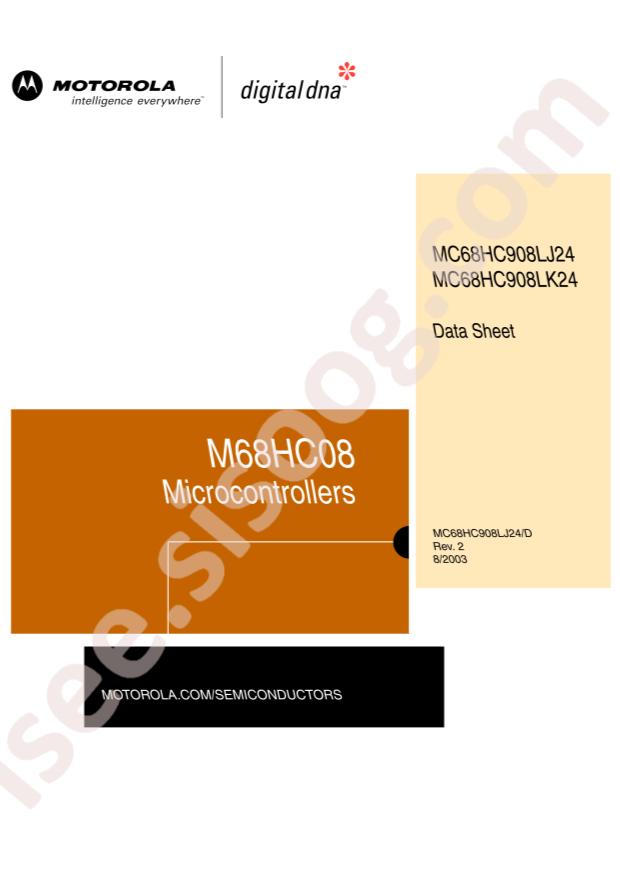 NXP MC68HC908LJ24CPB-FR