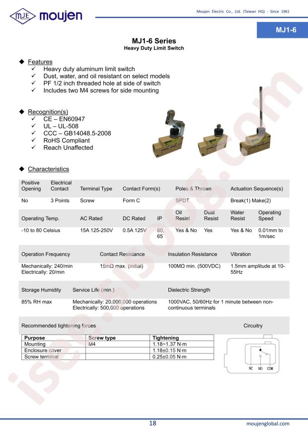 Moujen MJ1-6101