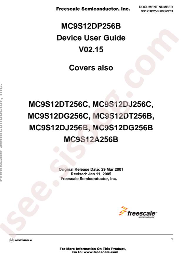 NXP MC9S12DJ256CCPV