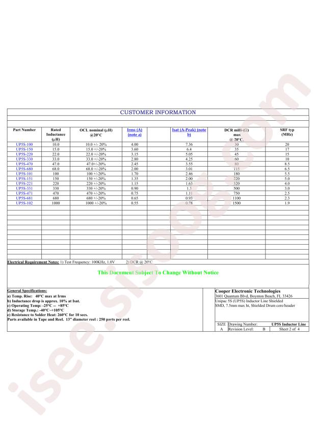 EATON UP5S-151-R
