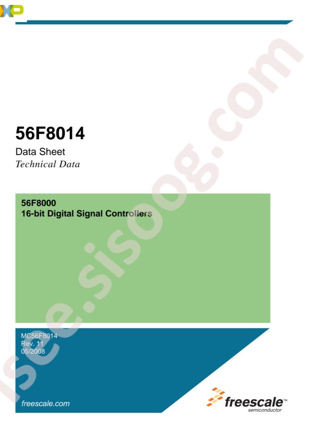NXP MC56F8014VFAE557