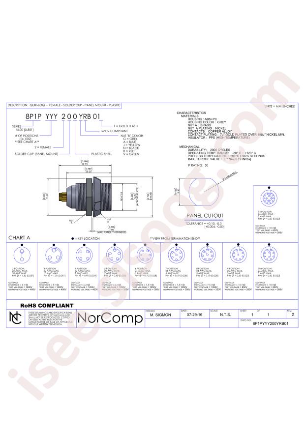 NorComp 8P1P014200RRB01