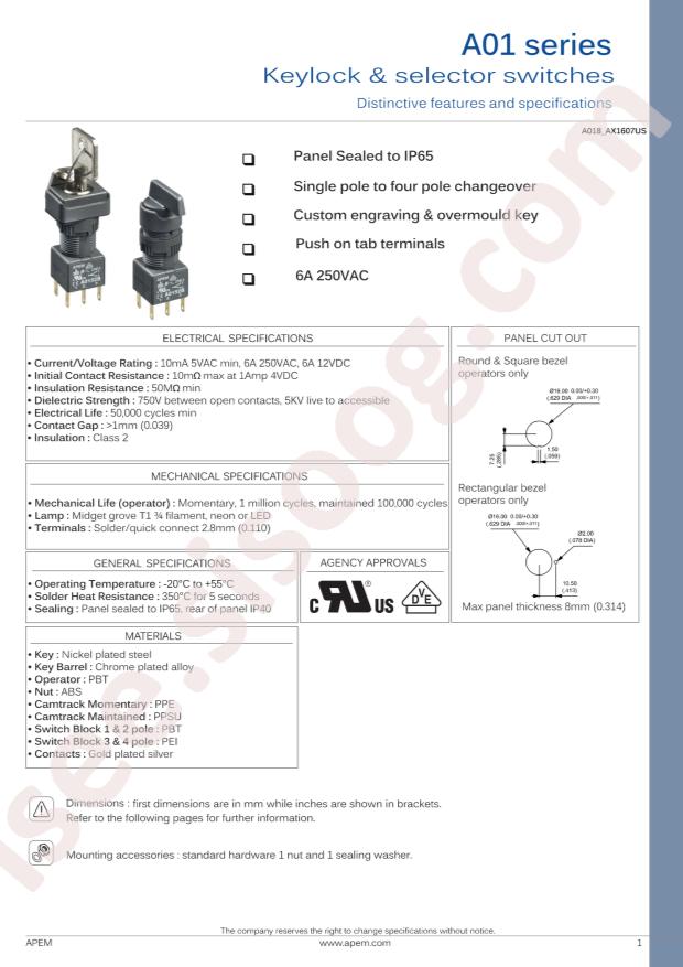 APEM A018304