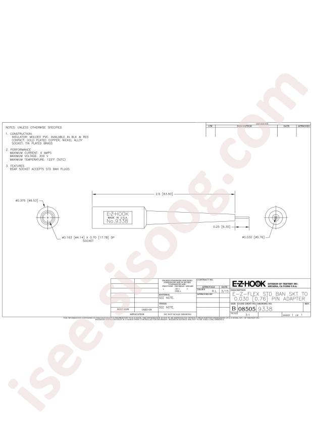 E-Z-Hook 9338 RED