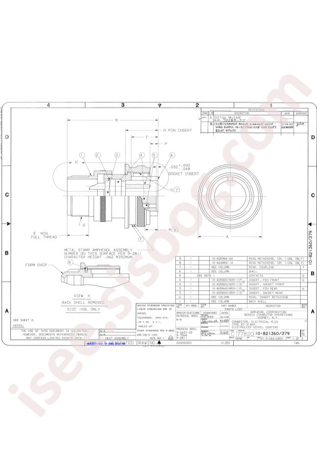Amphenol 97-3106A32-17S