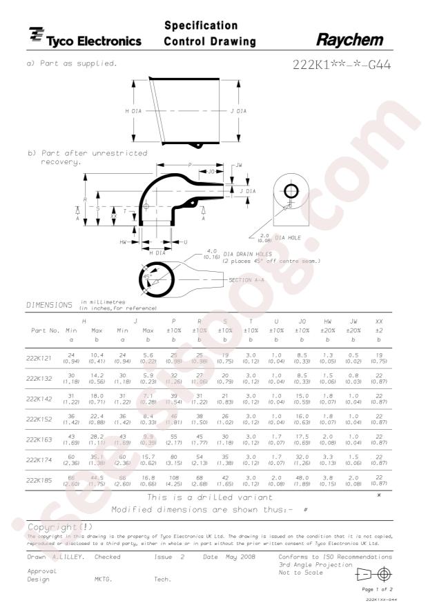 TE Connectivity 222K174-25-G44-0