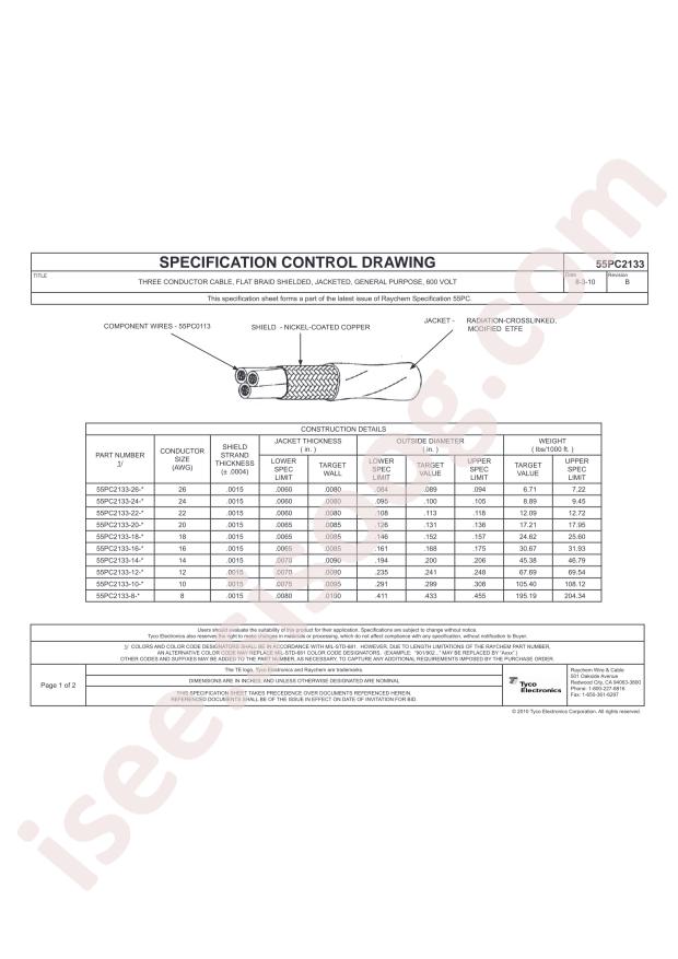 TE Connectivity 55PC2133-12-3/6/9-9CS2951