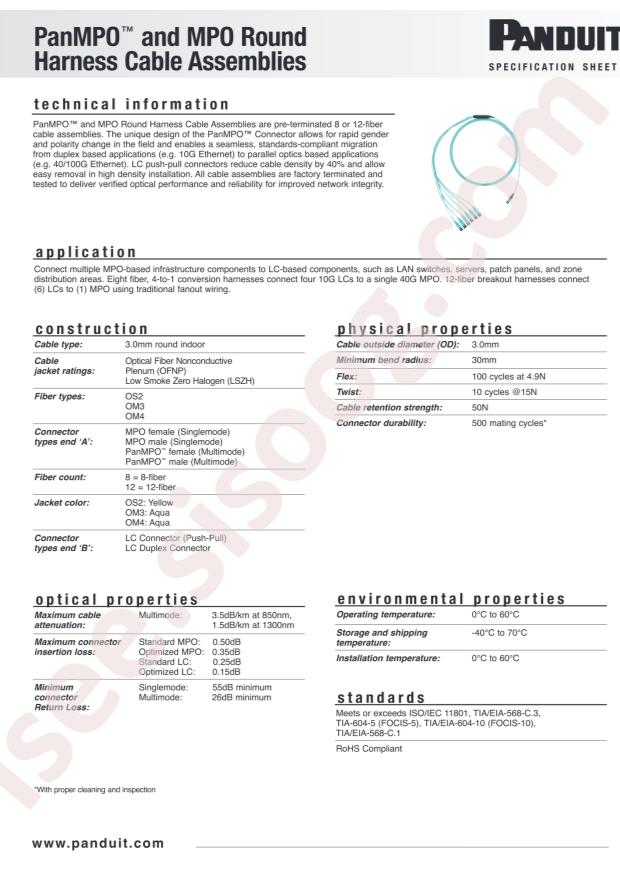 Panduit FXTRL7NQSONM002