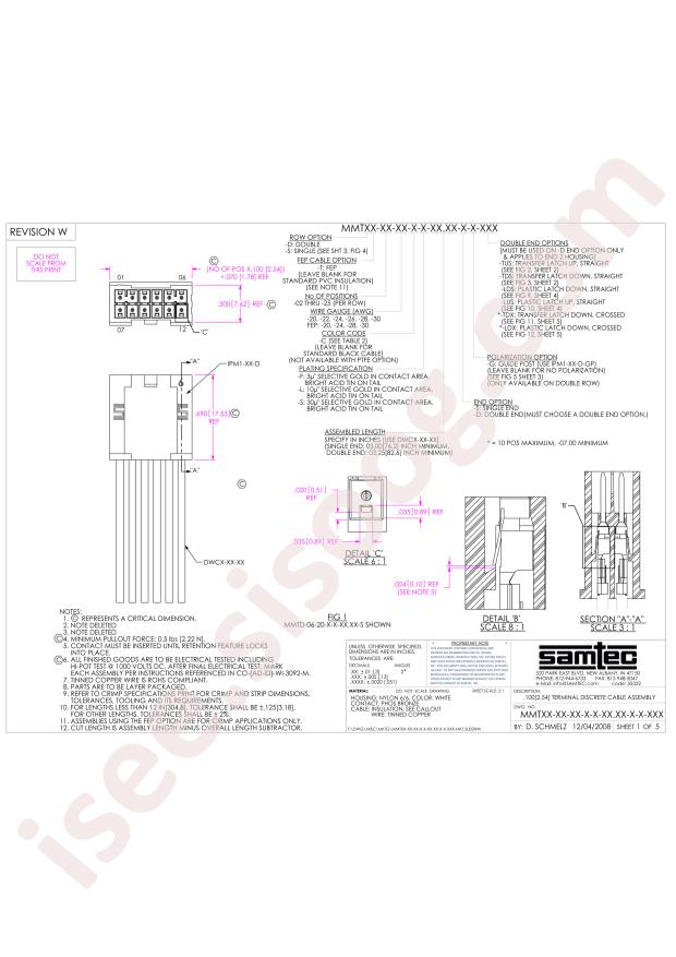 Samtec MMTS-03-26-F-40.15-S