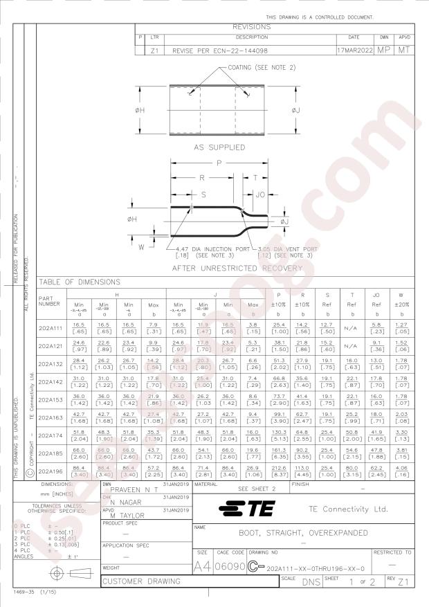 TE Connectivity 202A111-25-G35/86-0