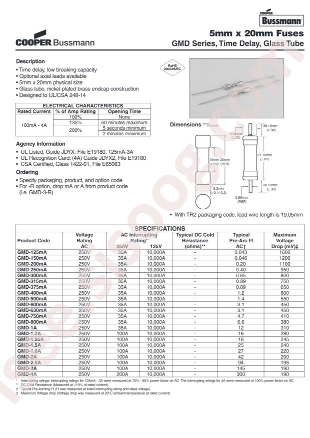 EATON BK/GMD-V-630MA