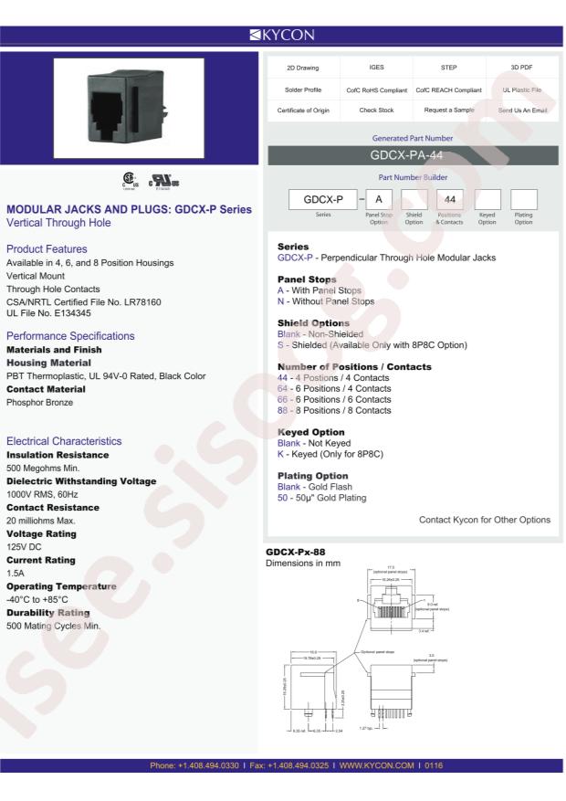 Kycon SX4040