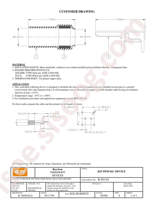 TE Connectivity B-501-01