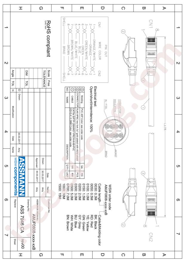 Assmann WSW Components AMJF0808-0100-WHB-26