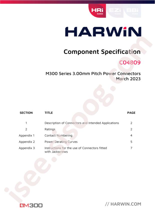 Harwin M300-0020045
