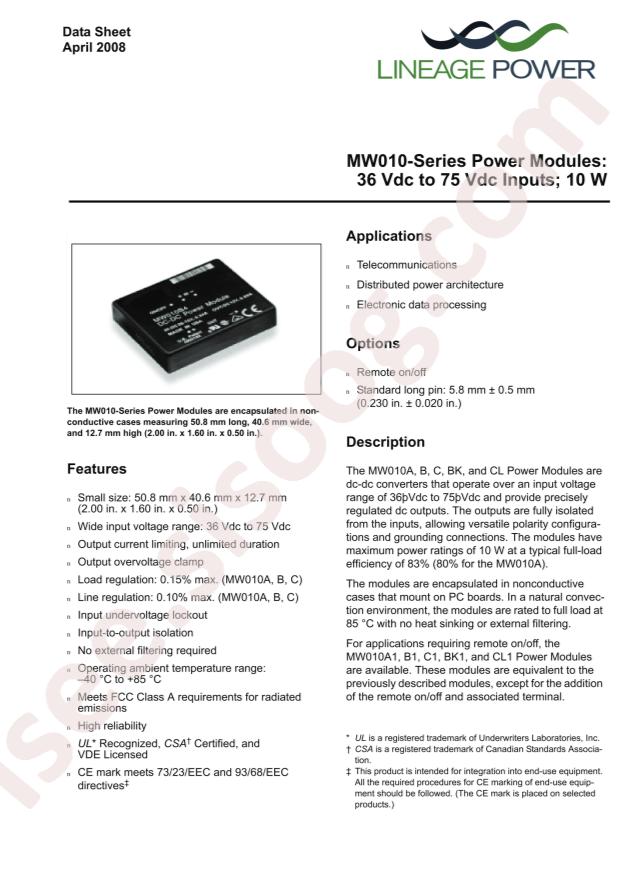 ABB MW010B1