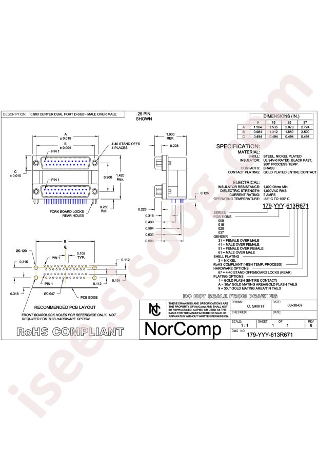 NorComp 179-009-613R671