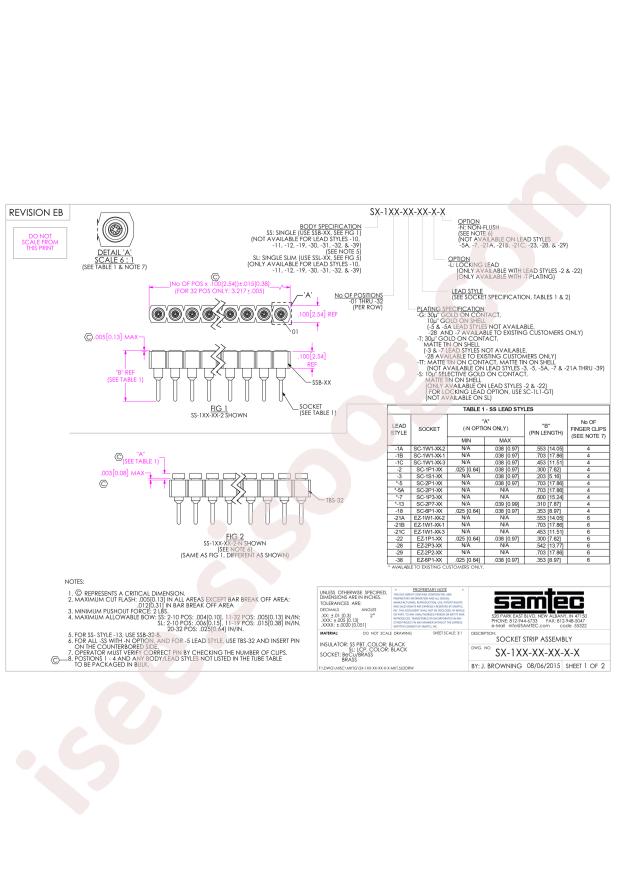Samtec SL-112-G-19