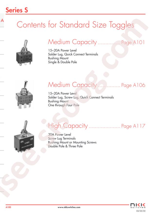 NKK Switches S338