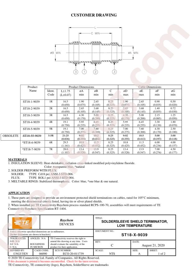 TE Connectivity ST18-4-9039CS2862