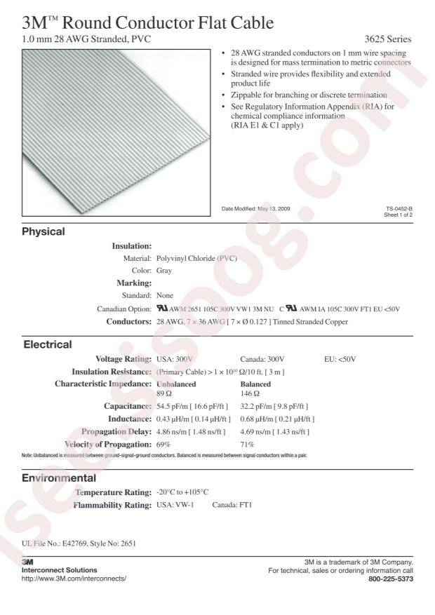 3M 3625/16SF