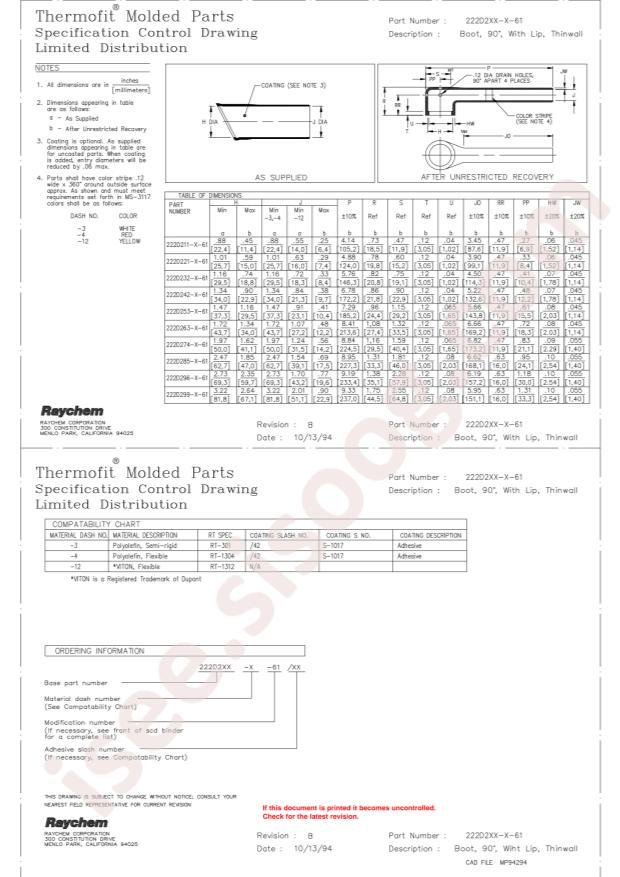 TE Connectivity 222D232-12-61-0