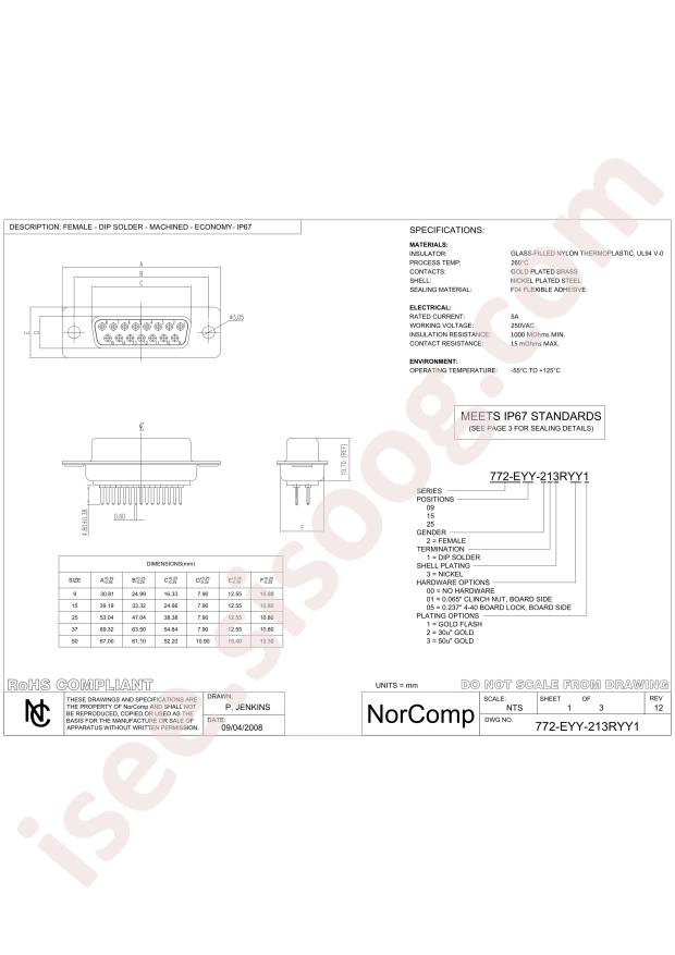 NorComp 772-E25-213R011