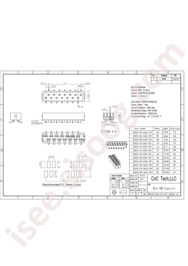 CNC Tech 3522-20-0101-99