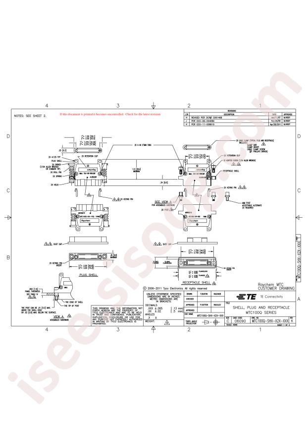 TE Connectivity MTC100Q-SH1-R22