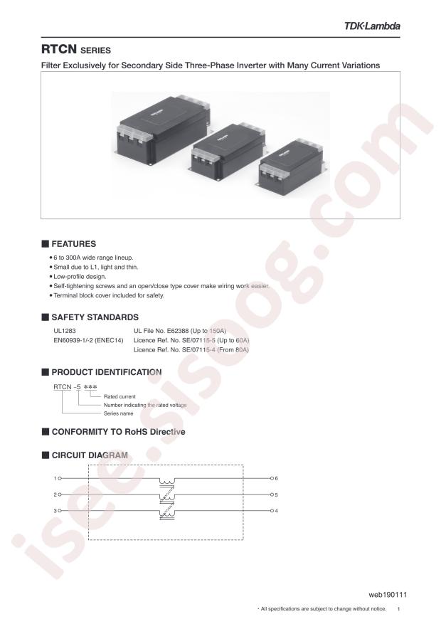 TDK RTCN-5100