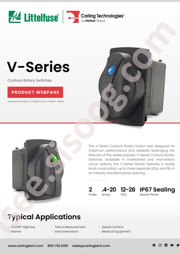 Carling Technologies RV62DBEHHHD-KKC
